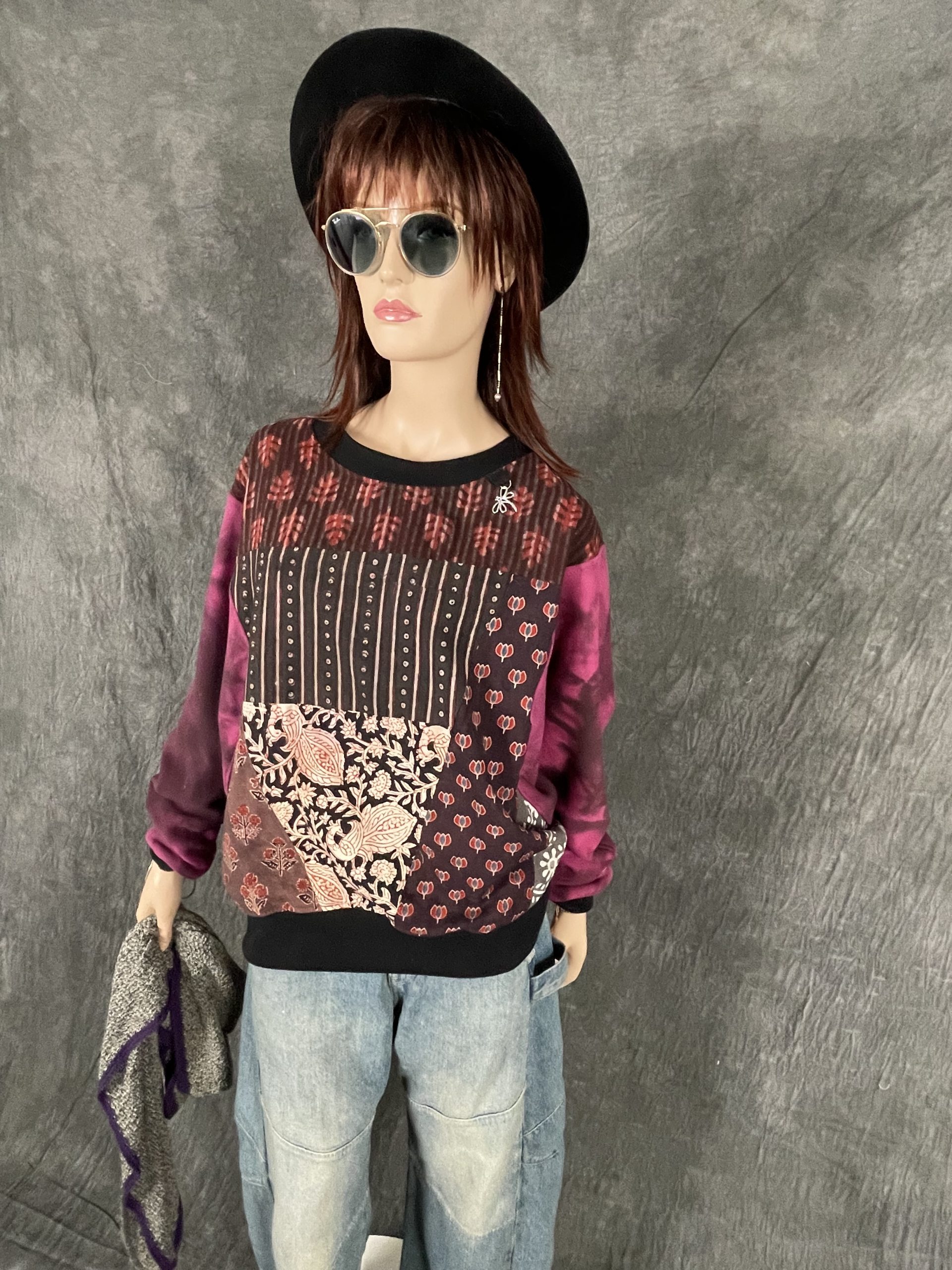 Miysu Patchwork Damestrui Pink - Afbeelding 2