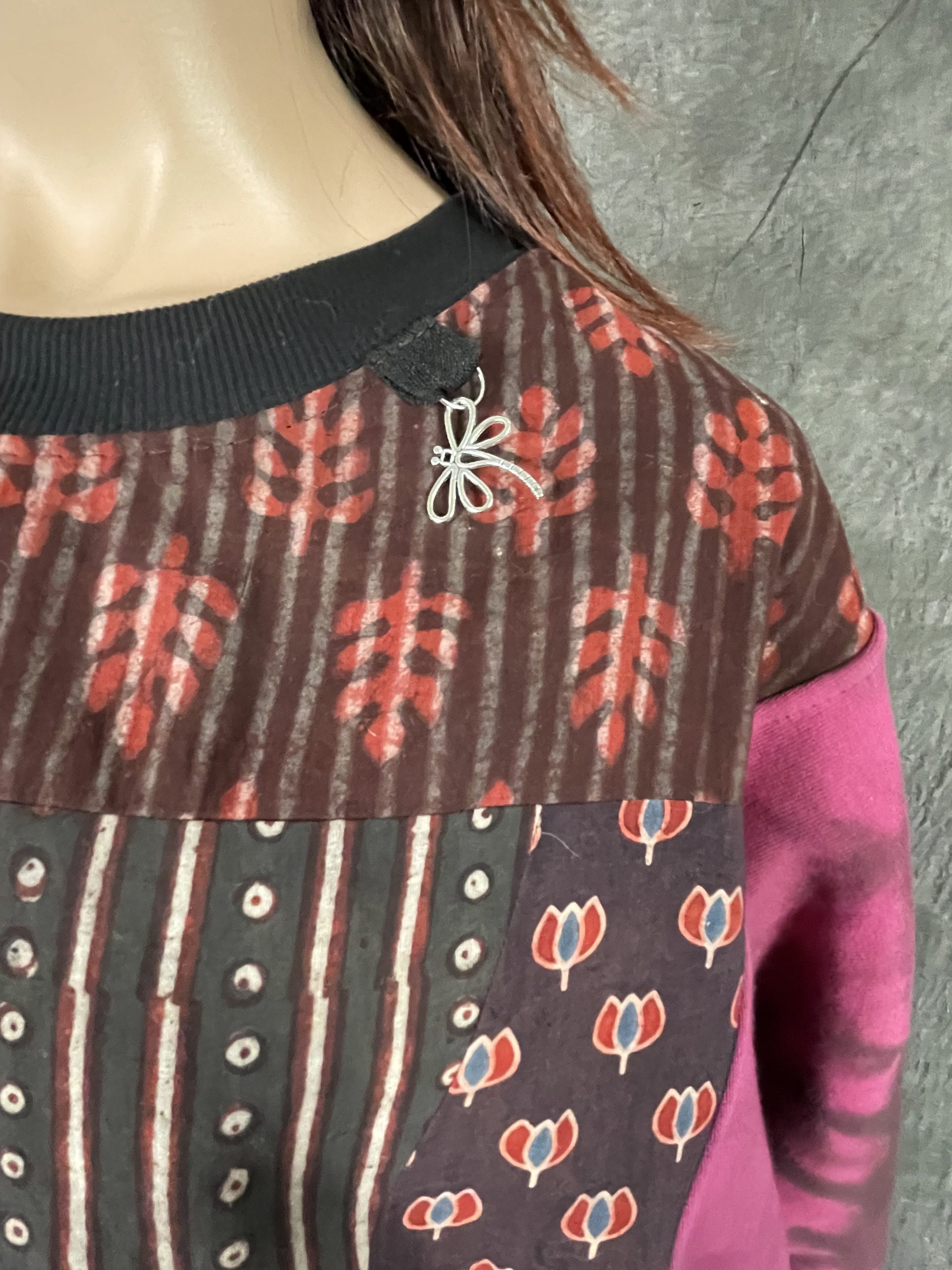 Miysu Patchwork Damestrui Pink - Afbeelding 6