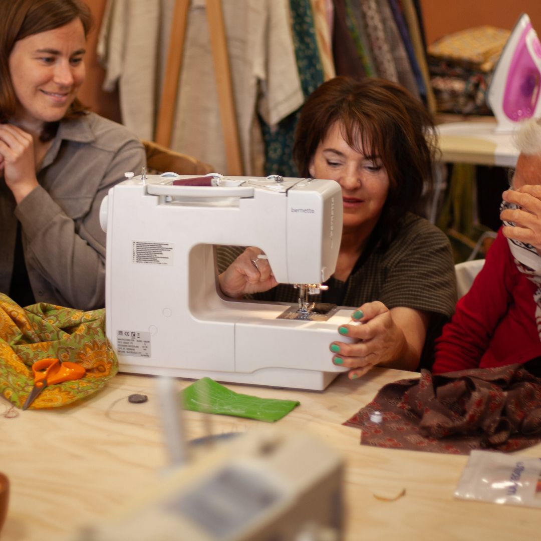 Naaicursus in Spijk