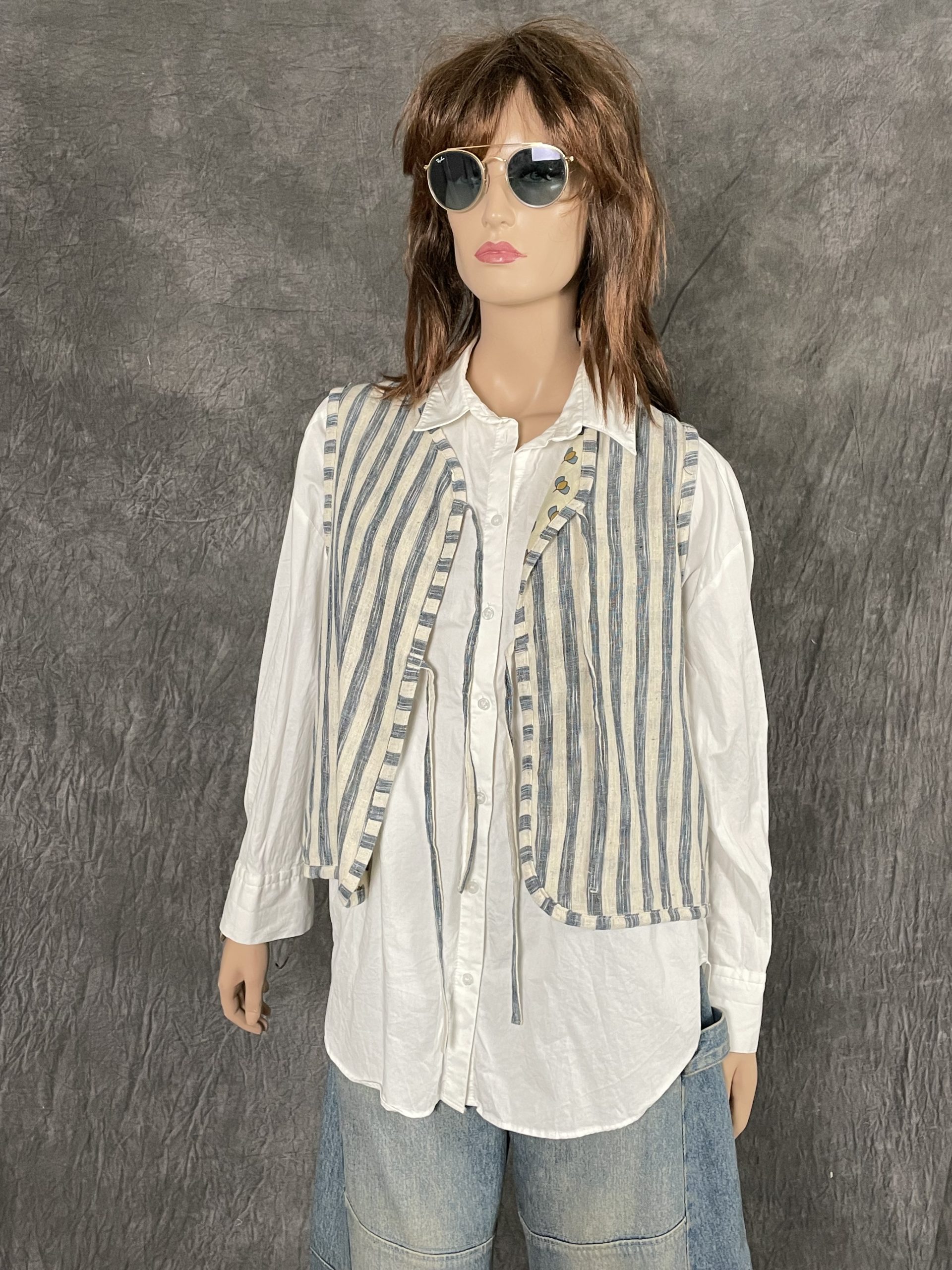 Miysu Damesgilet Gestreept India