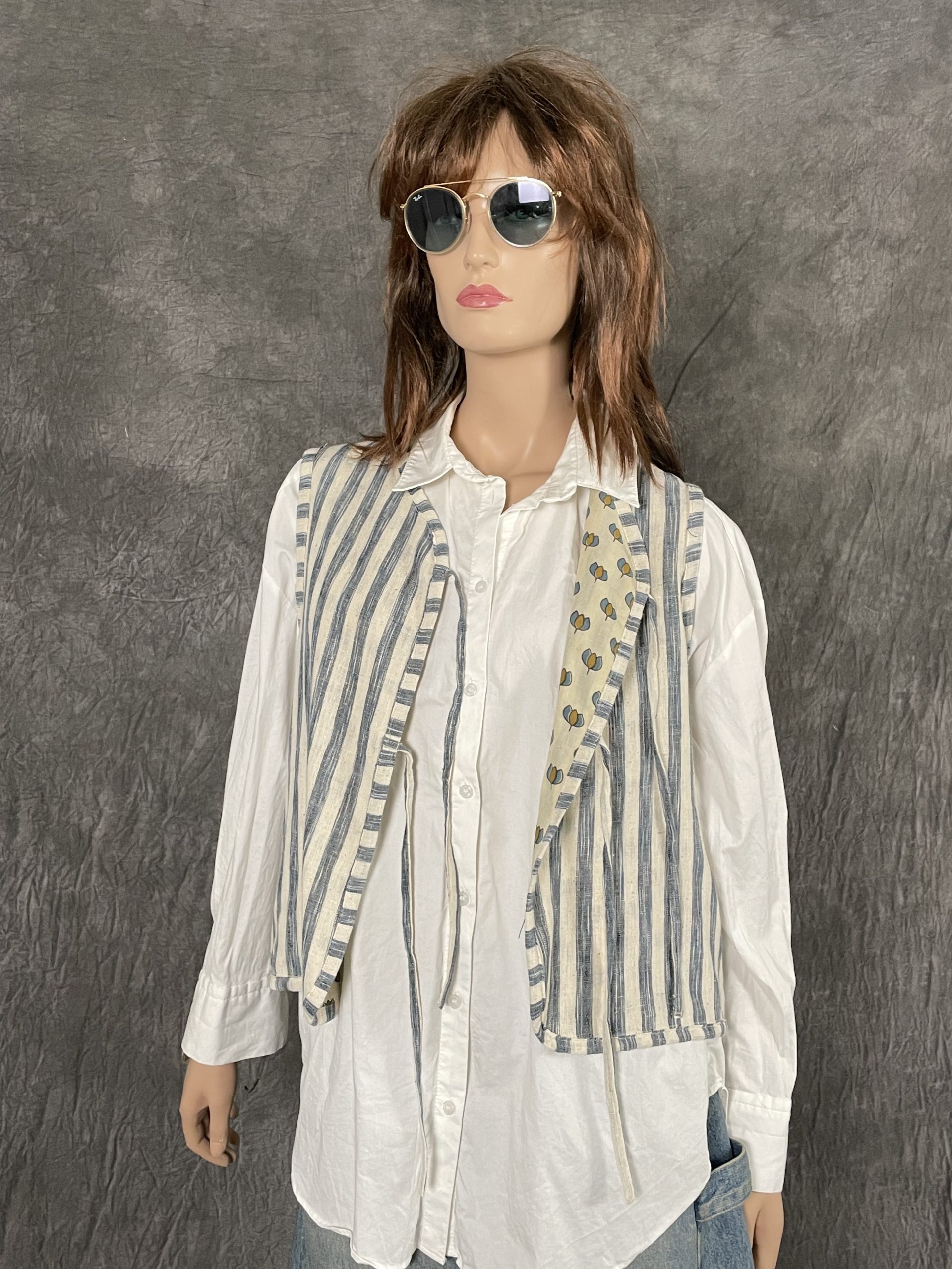 Miysu Damesgilet Gestreept India - Afbeelding 3