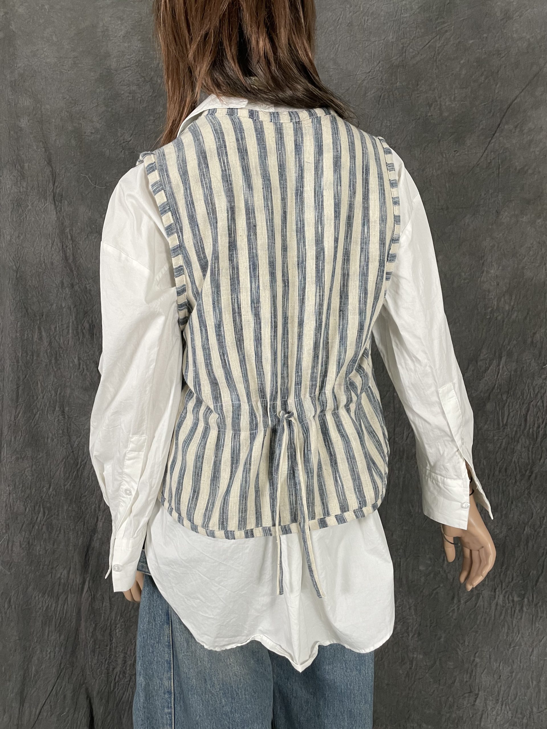 Miysu Damesgilet Gestreept India - Afbeelding 4